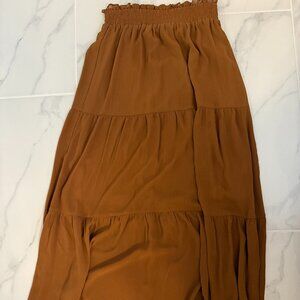 Wishlist Copper Maxi Skirt S/M